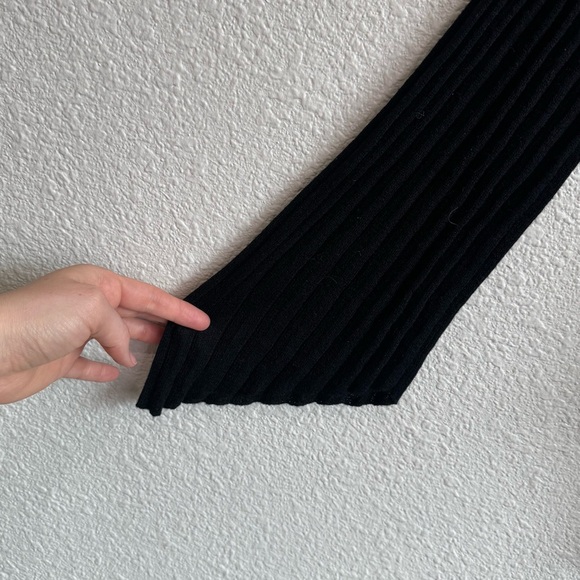 Muche Muchette Womens One Size Flared Sleeve Ribbed Boho Blouse Festival Grunge - Picture 8 of 10